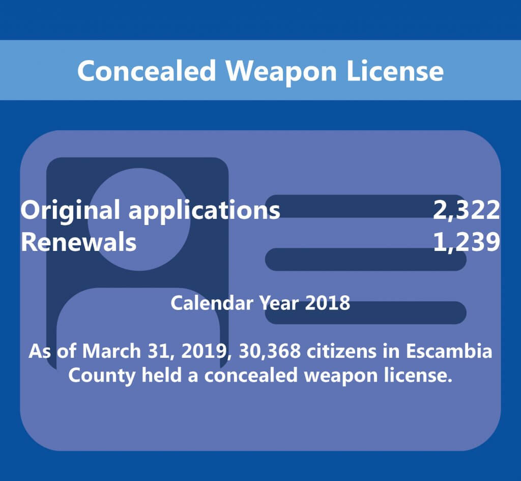 Concealed Weapon License Transactions