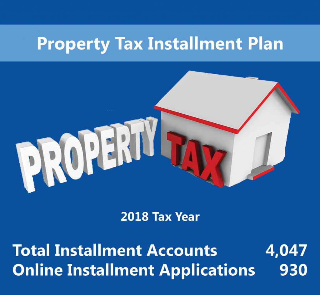 2018 Property Tax Installment Accounts and Online Applications